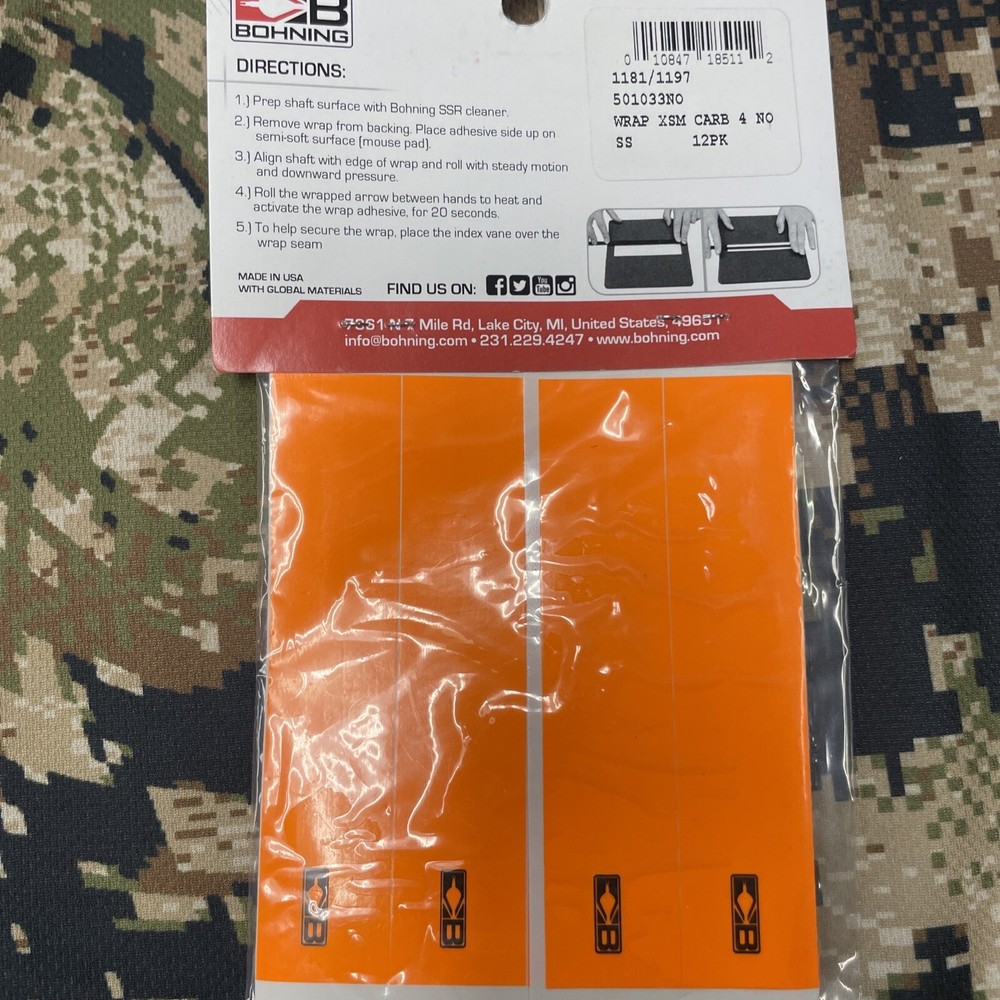 Bohning Arrow Wraps 4 Inch Extra small 13 Pack