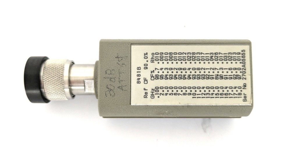 8481B [Calibrated] RF Power Sensor HP