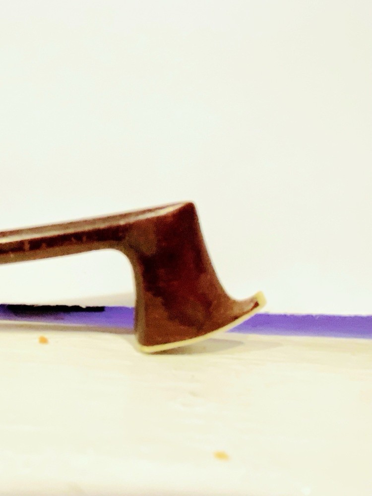 PECCATTE SCHOL HATCHET HEAD Violin Bow Pernambuco 29 ” 62g+~