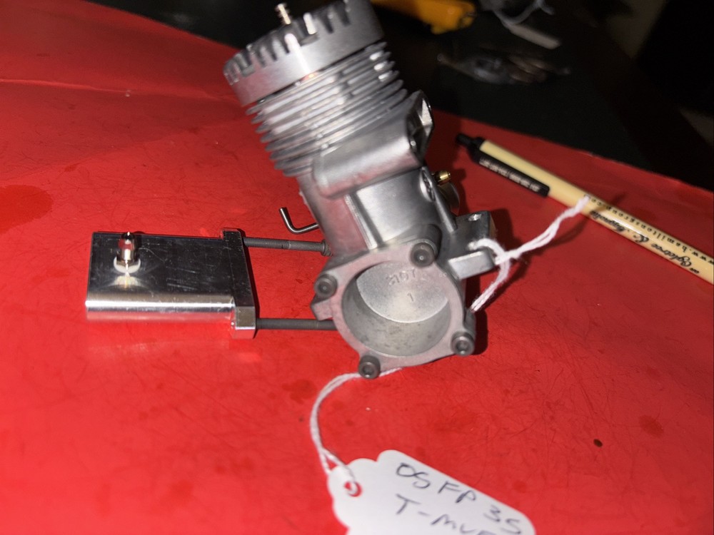 OS 35 FP C/L ENGINE WITH T-MUFFLER NICE #779