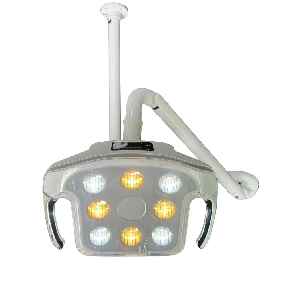 Dental Ceiling Mounted Operation Surgical Light 8 LEDs with Sensor Touch Sceen