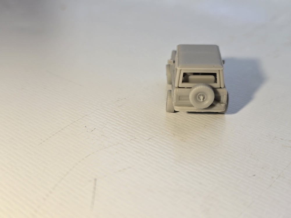 Ho Scale 1969 Ford Bronco Standard Undecorated Kit 3d Printed