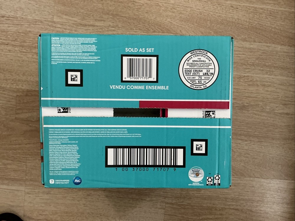 Pamper Cruisers E Z Off Tabs Size 7 Count 70