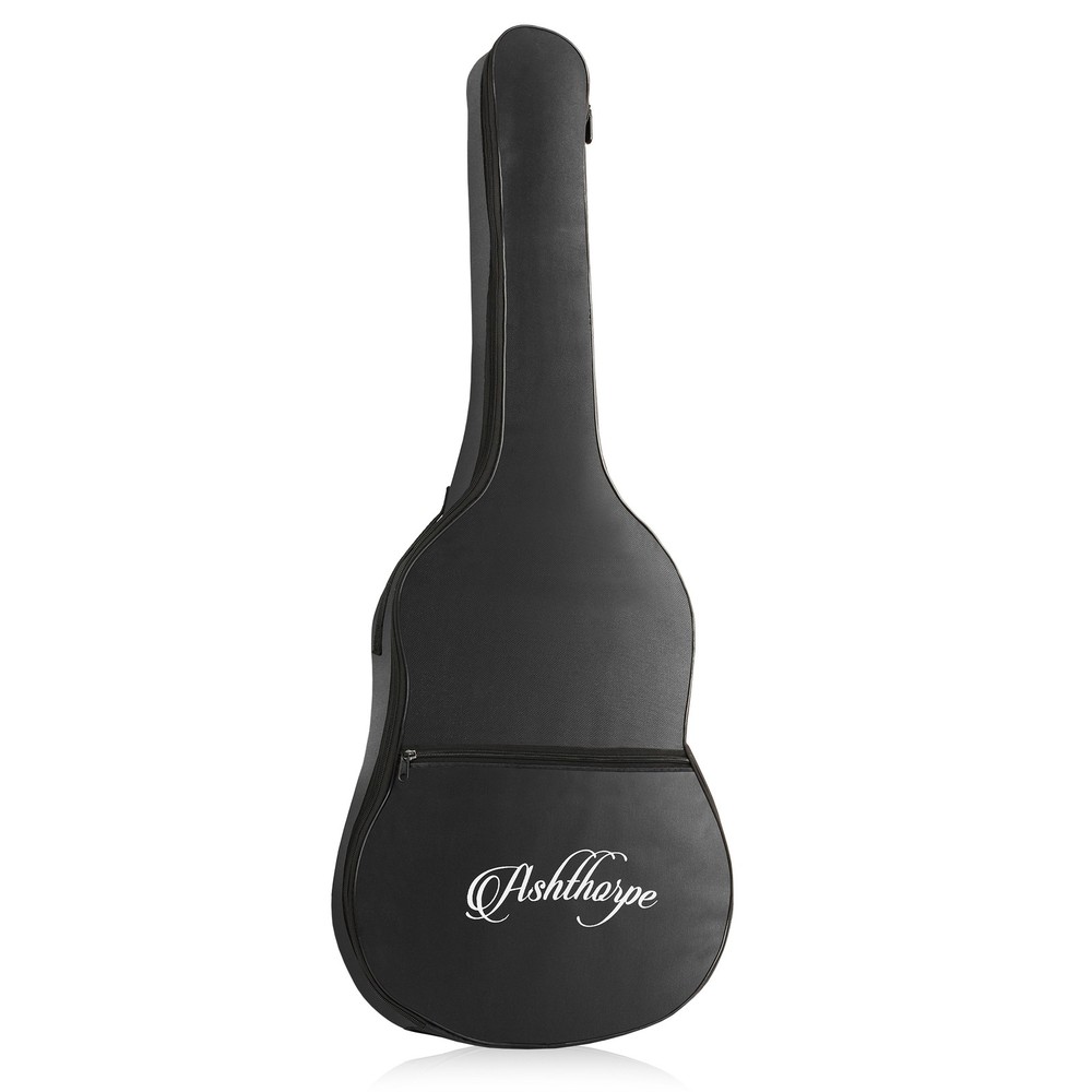 OPEN BOX - 38-inch Beginner Acoustic Guitar Package - Black