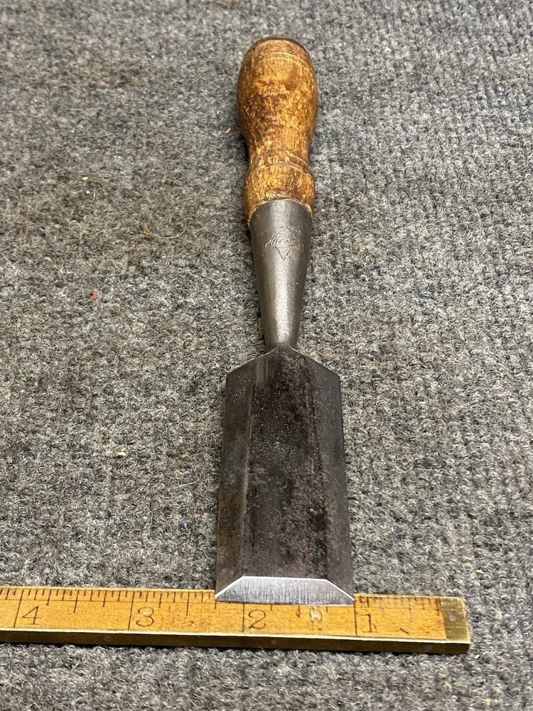 Vintage E C Simmons Keen Kutter 1-1/4” Chisel With Original Handle Work Ready