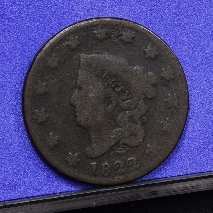1822 Large Cent  - Good (#58881-L)
