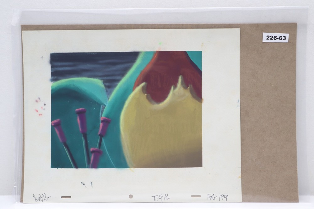 Original Hand Painted Animation Production Background (226-63)