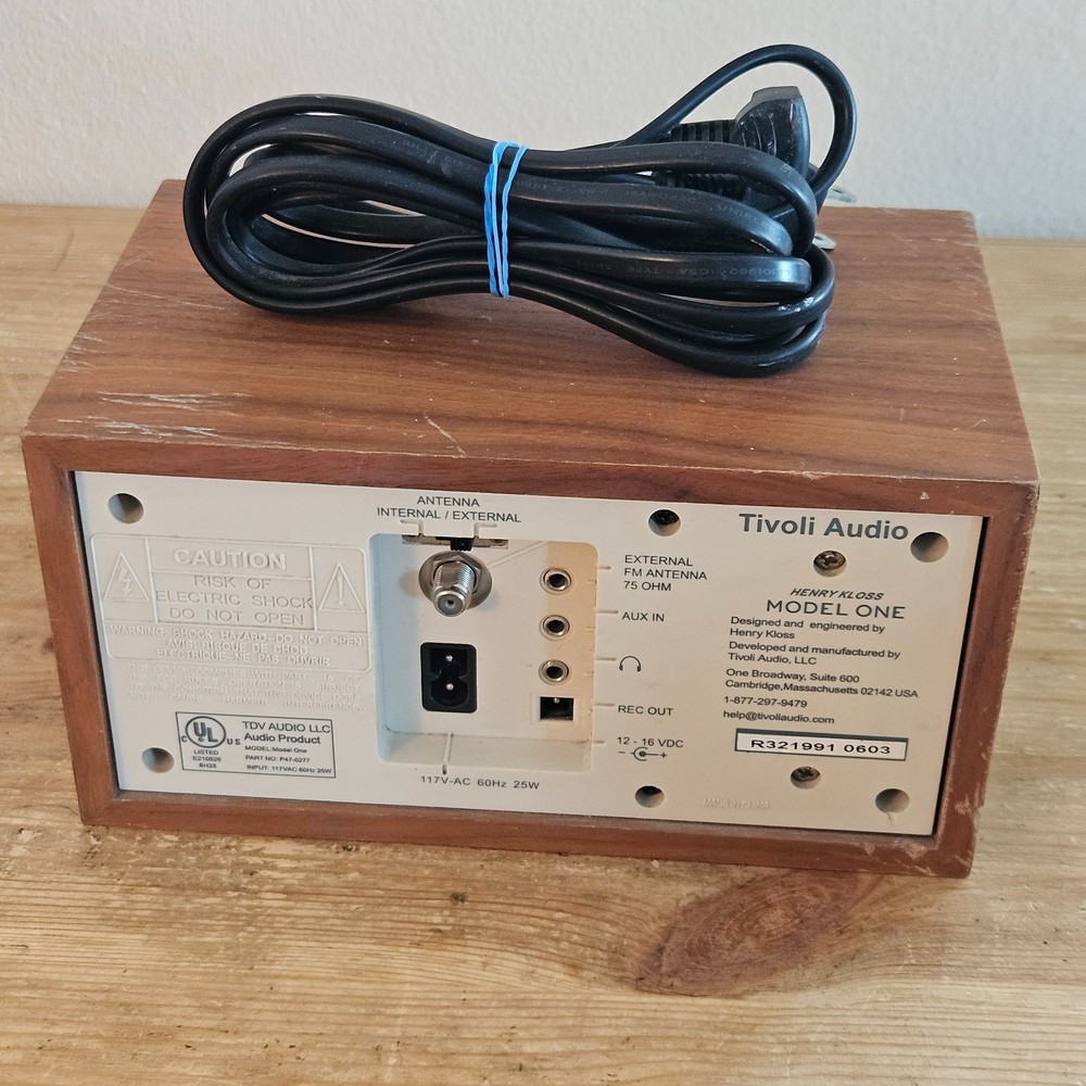Tivoli Audio Model One Brown w/ Power Cable