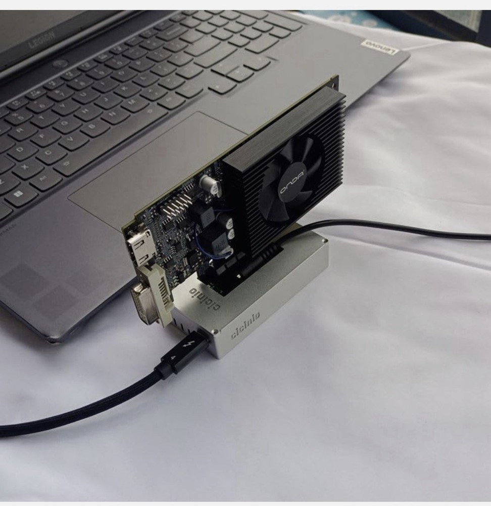 USB4 to PCIe Docker，Thunderbolt 4/3 Compatible,Allows Computers To Connect EGPU