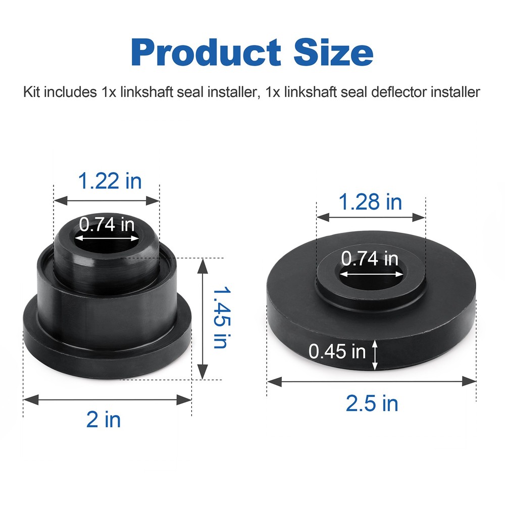 Linkshaft Intermediate Shaft Seal Installation Tool Kit For Ford Edge Taurus