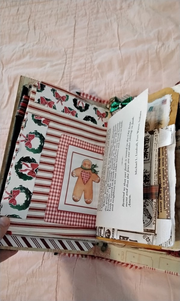 Christmas Handmade Junk Journal