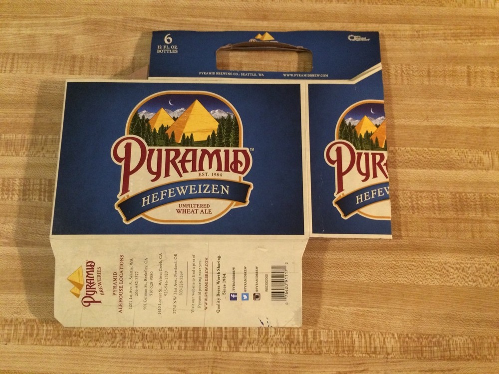 Pyramid Brewery Beer Carton
