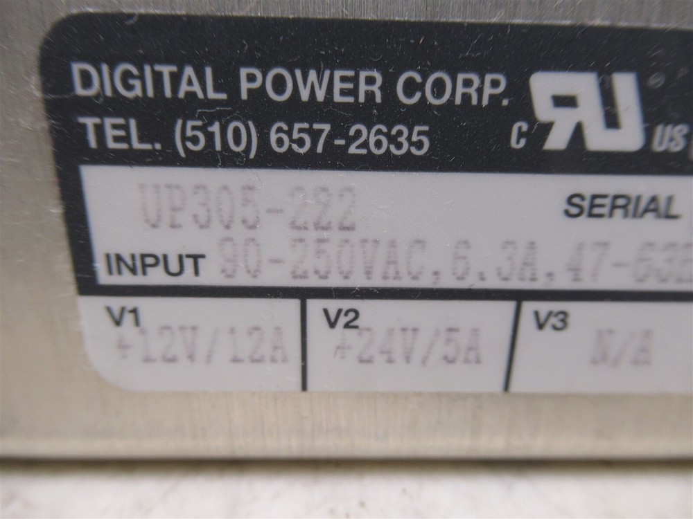Digital Power Corp UP305-222 Power Supply for Perkin Elmer Scan Array