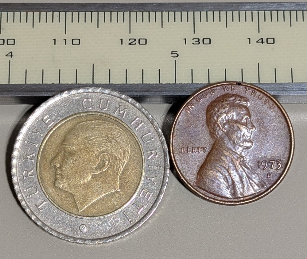 2009 Turkey 50 Kurus Circulated KM# 1243