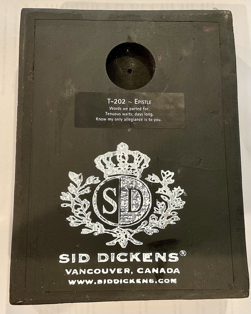 ESTATE SID DICKENS EPISTLE T-202. MEMORY TILE RETIRED FRESH OFF WALL