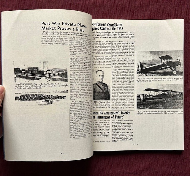 General Dynamics History of Convair 1966