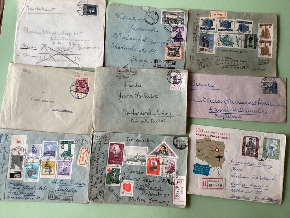 Poland  covers 9 items Ref A2092
