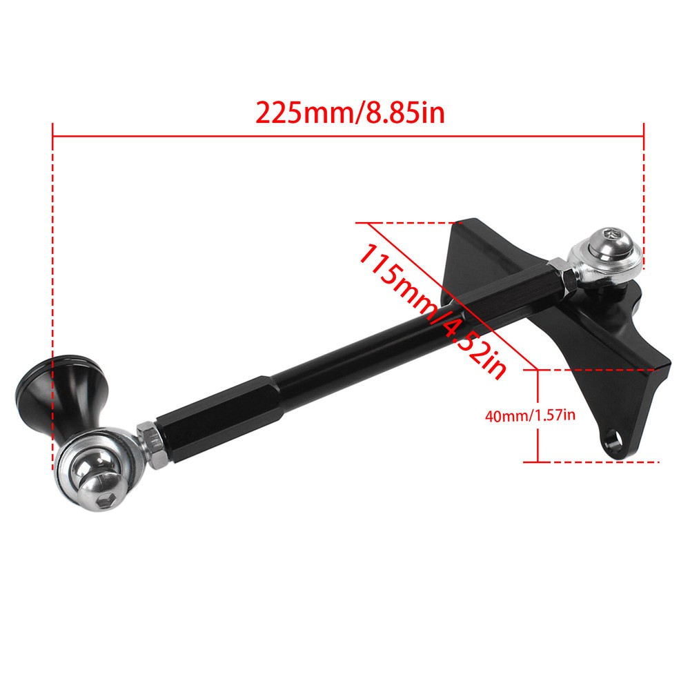 Black Frame Stabilizer Link For Harley Touring Road King Electra Glide 2017-2023
