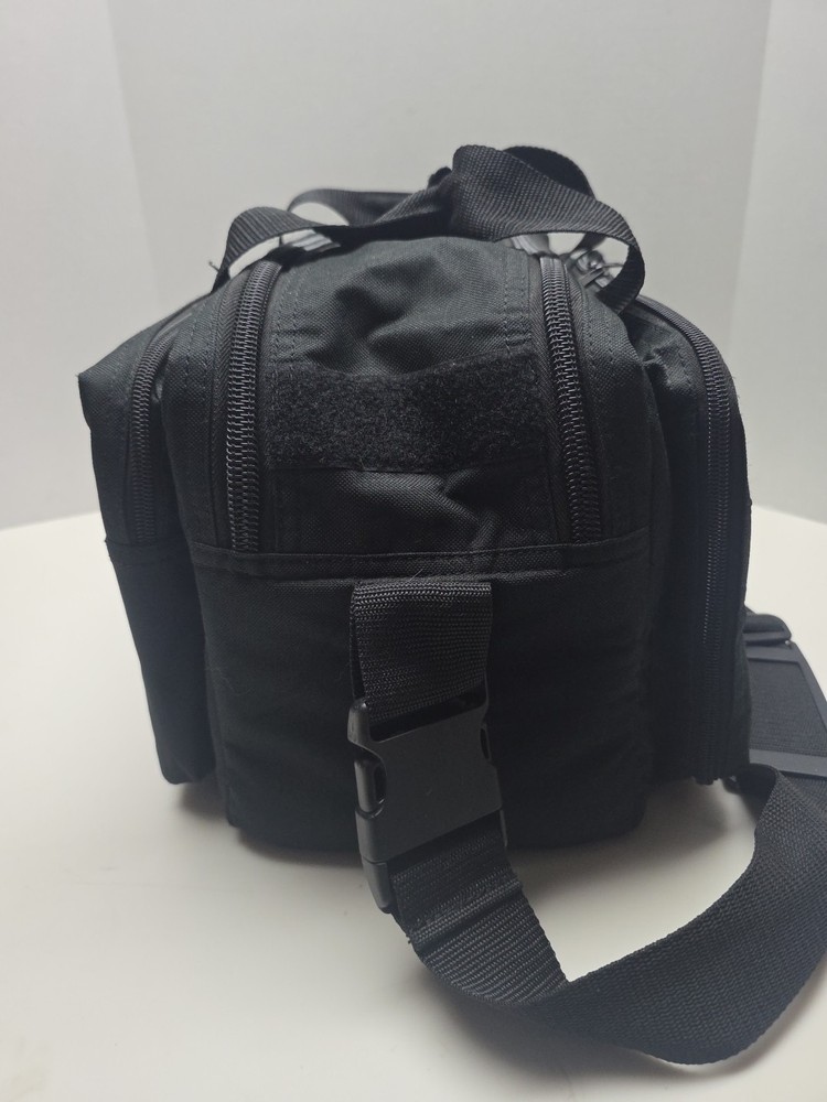 Tactical Performance Shooting Range Bag Black Padded Excellent Condition