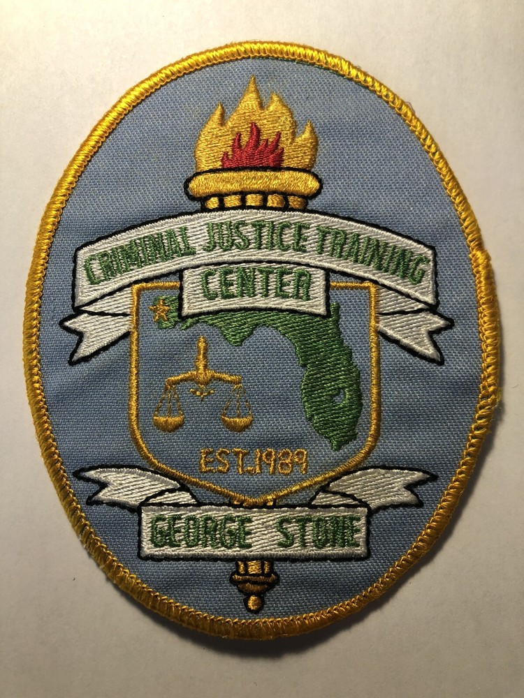 George Stone Criminal Justice Training Center Patch ~ Florida