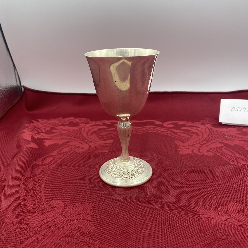 Gorham ITALIAN PROVINCIAL Silverplated Repousse Wine Goblet- YC98 -