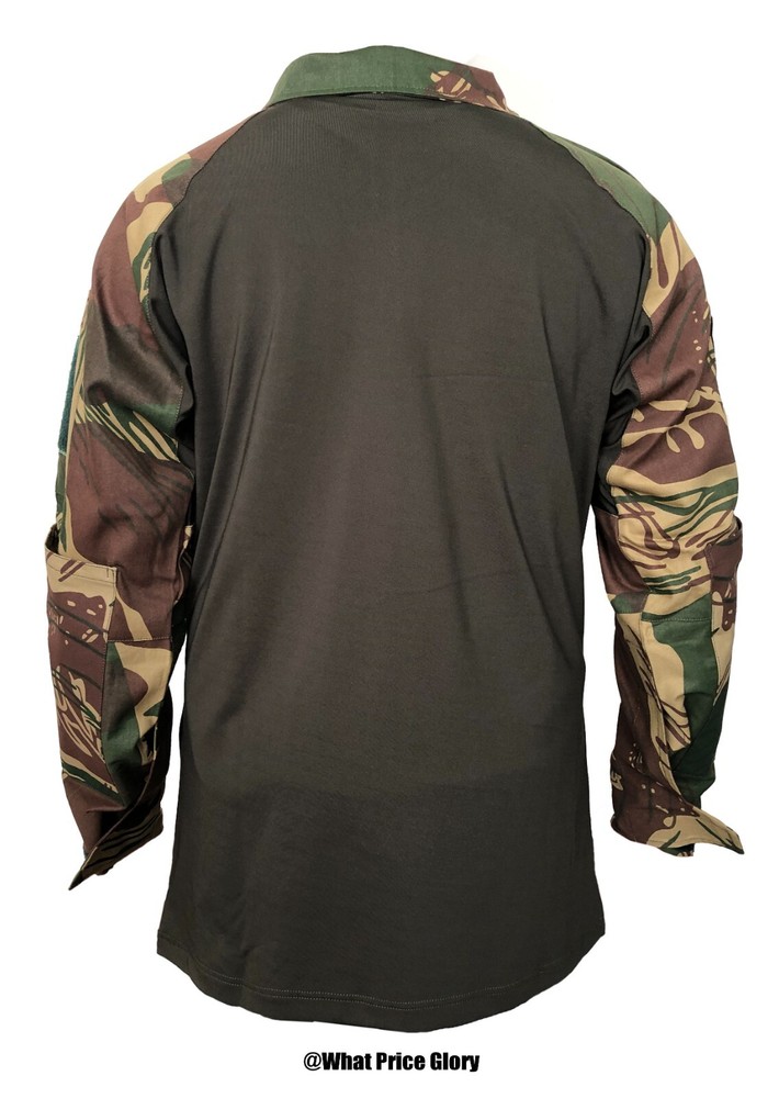 Modern Combat Shirt in Rhodesian Brushstroke Pattern Size 44