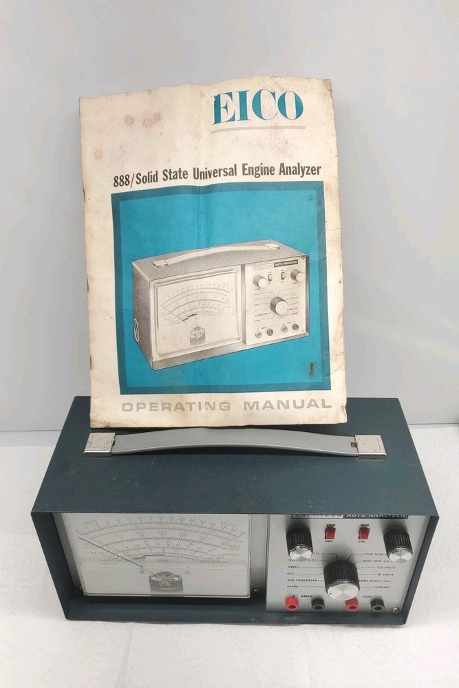 EICO Model 888  Auto Analyzer Engine Analyzer Meter