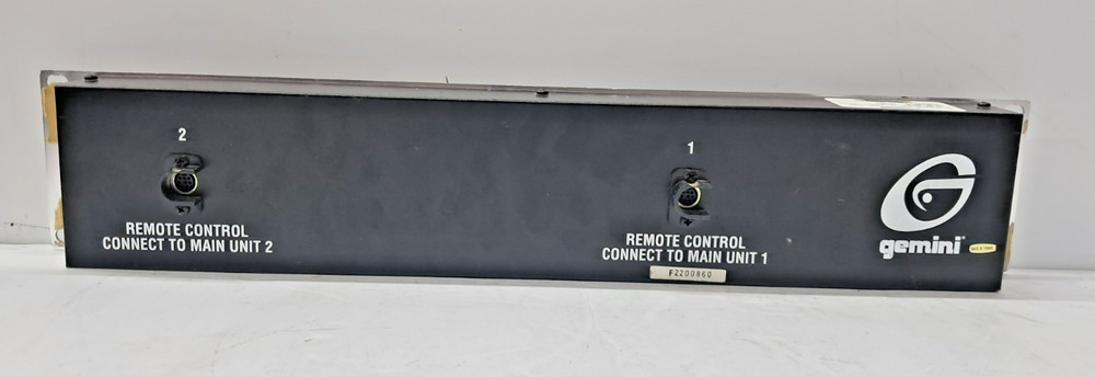 Gemini CDX-802 Dual CD Player Untested