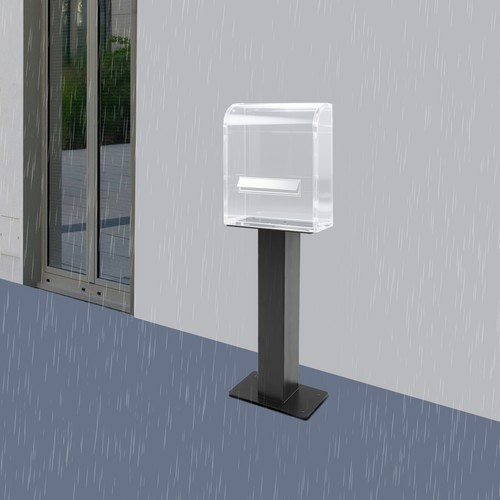 Outside Mailbox Post, Heavy Duty Mailbox Post, Surface Mounting Post