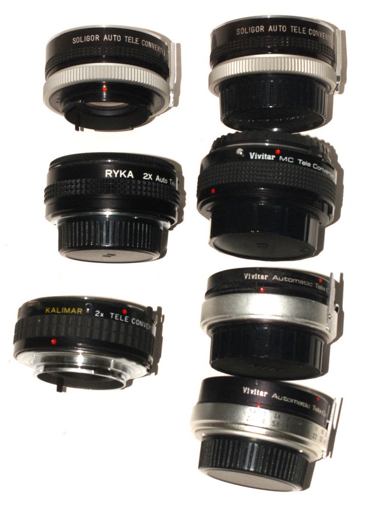 Minolta MD Teleconverter 2X (Various Types)