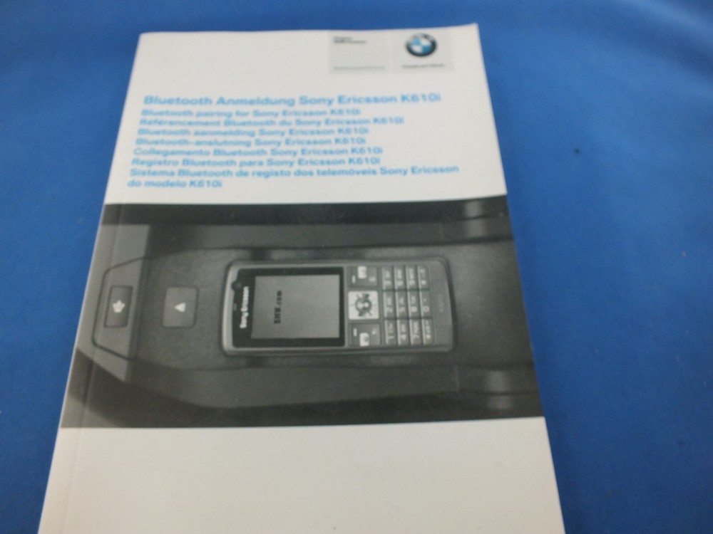 Original snap in holder adapter BMW Sony Ericsson K610i mobile case instructions