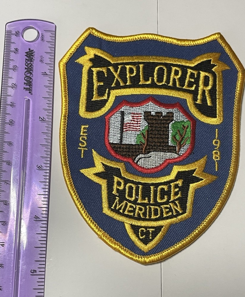 Connecticut CT Explorer Meriden Police Patch Since  1981