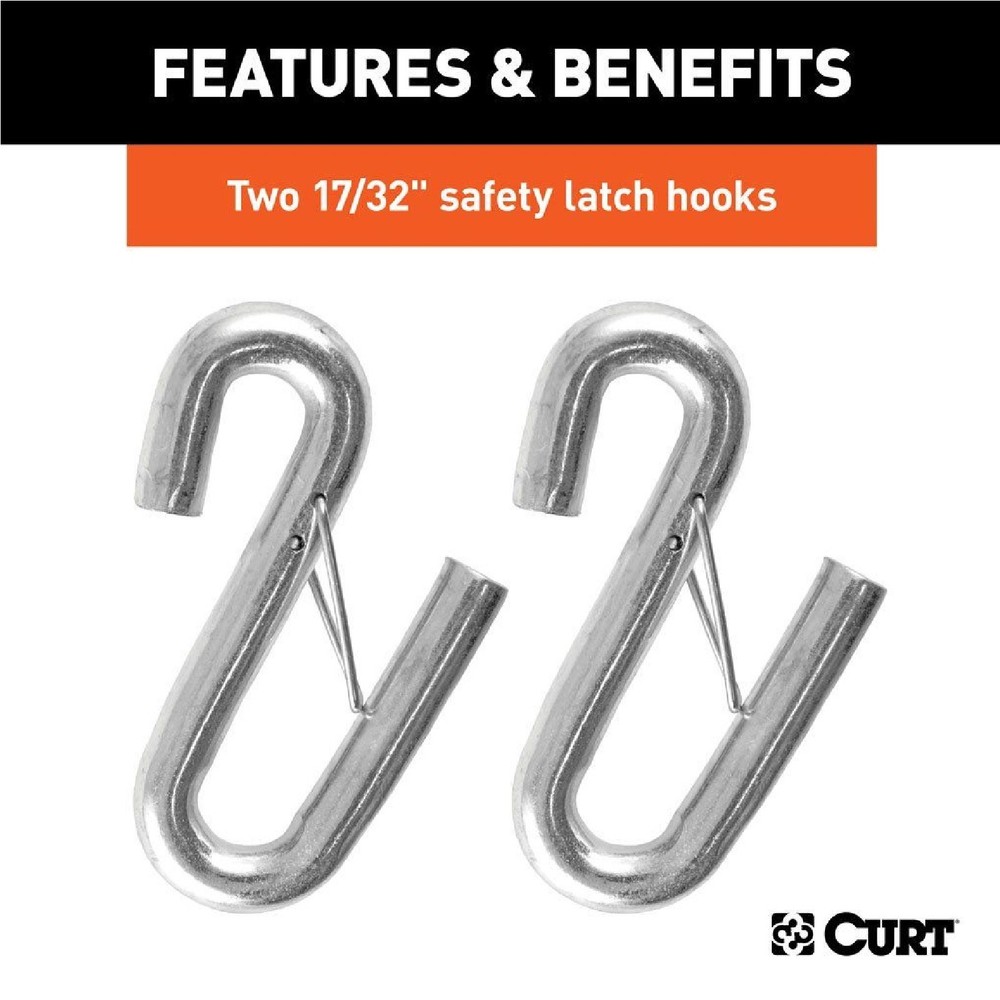 Curt 80176 Safety Cables