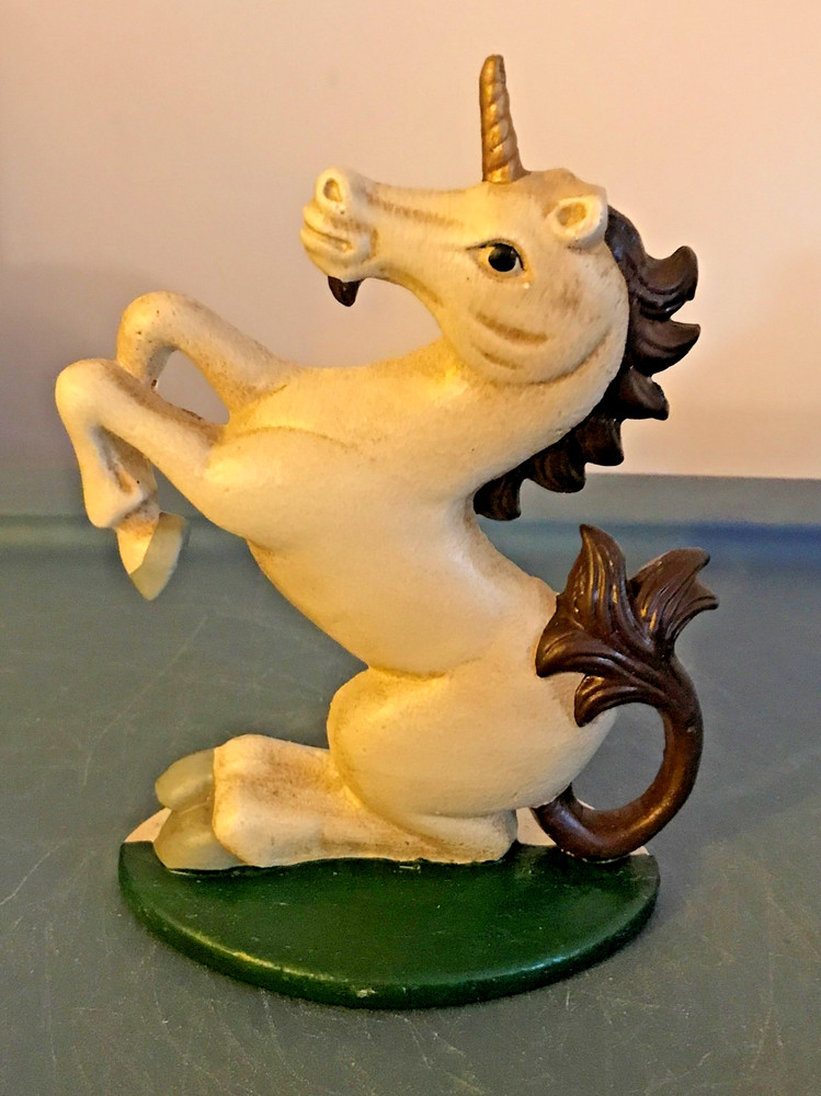 Cast Iron Unicorn Doorstop/Bookend