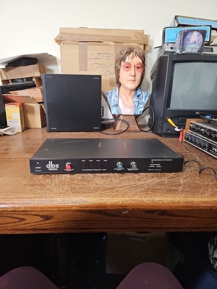 DBX 120X Subharmonic Synthesizer. Powers On Otherwise Untested.