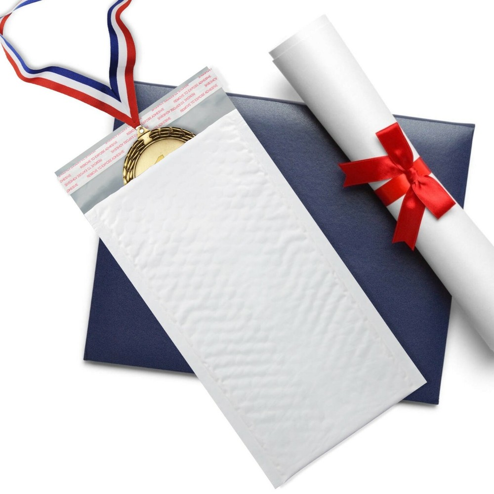 KSK Packaging 8.5" x 11.25" Poly Bubble Mailers Padded Envelopes