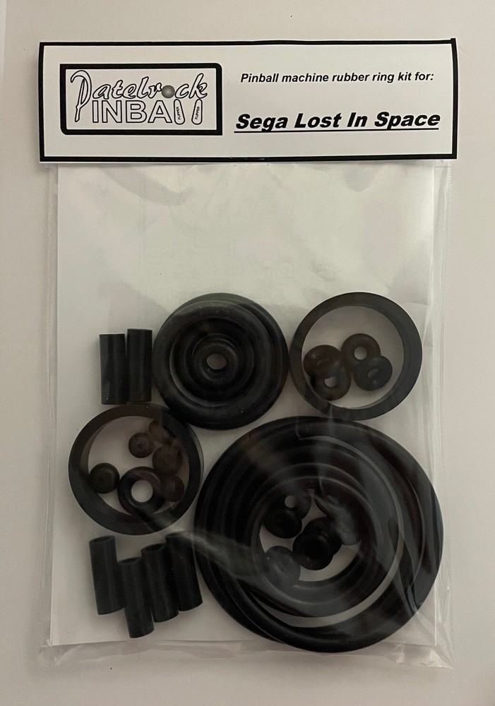 1998 Sega Lost In Space Pinball Machine Rubber Ring Kit