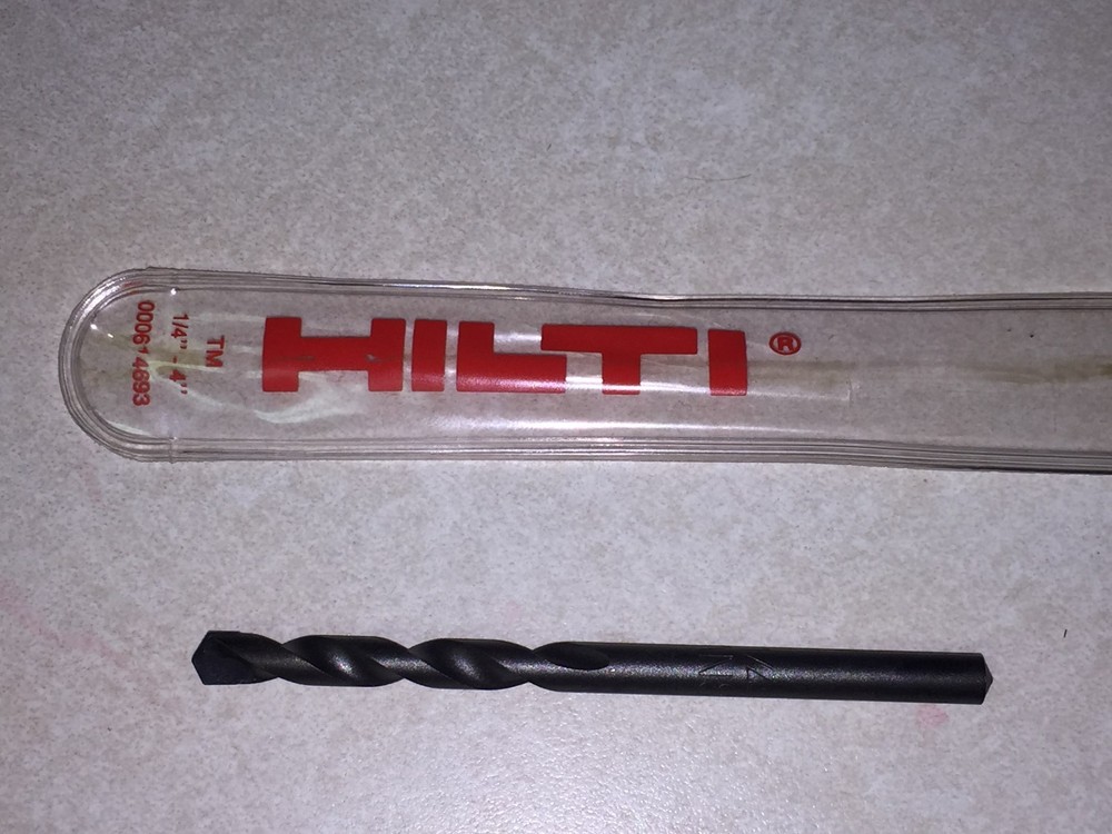Hilti Drill Bit TM 1/4" x 4"