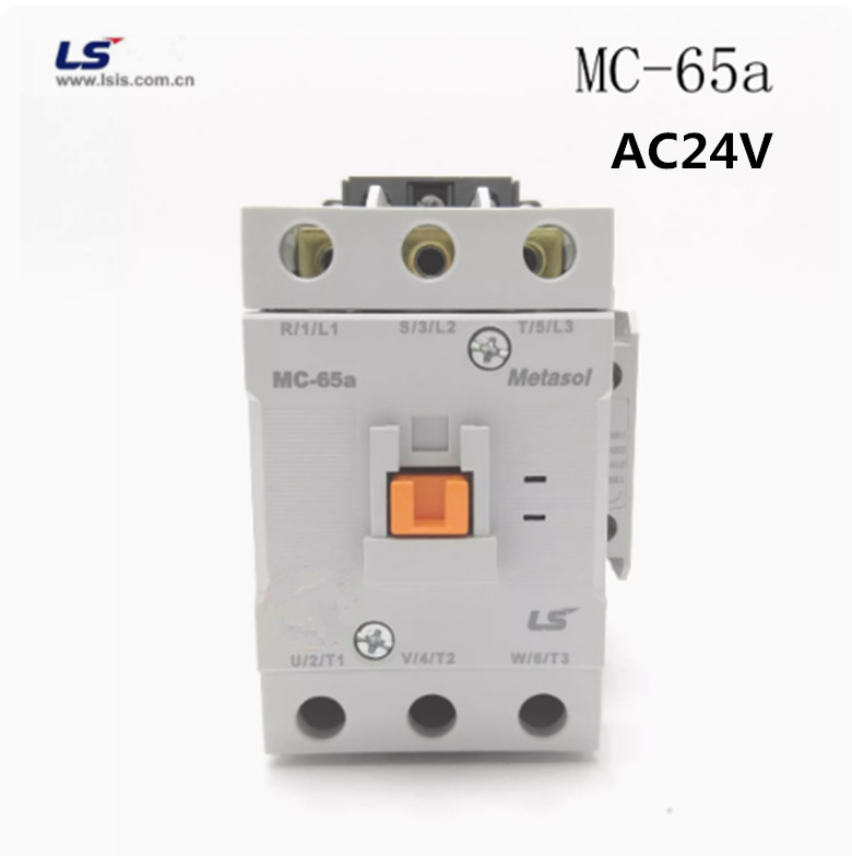 1pcs MC-65A AC24V LS GMC AC contactor for power generation.