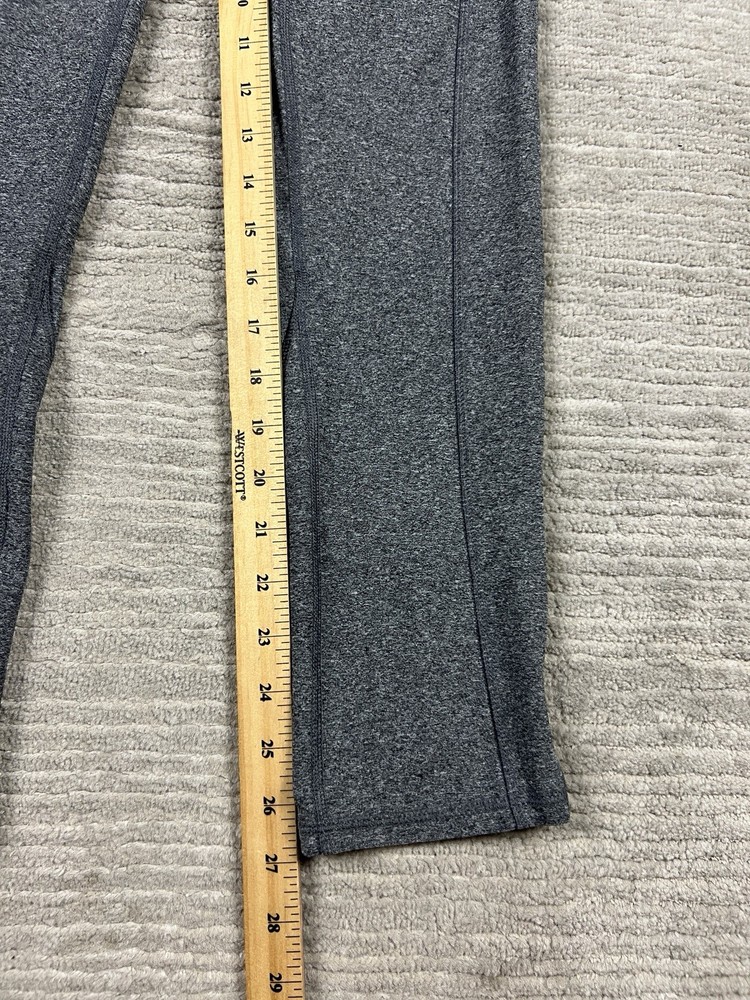 Reactivate Leggings Womens Medium Gray Athletic Pull On Ankle Zip Pocket Back