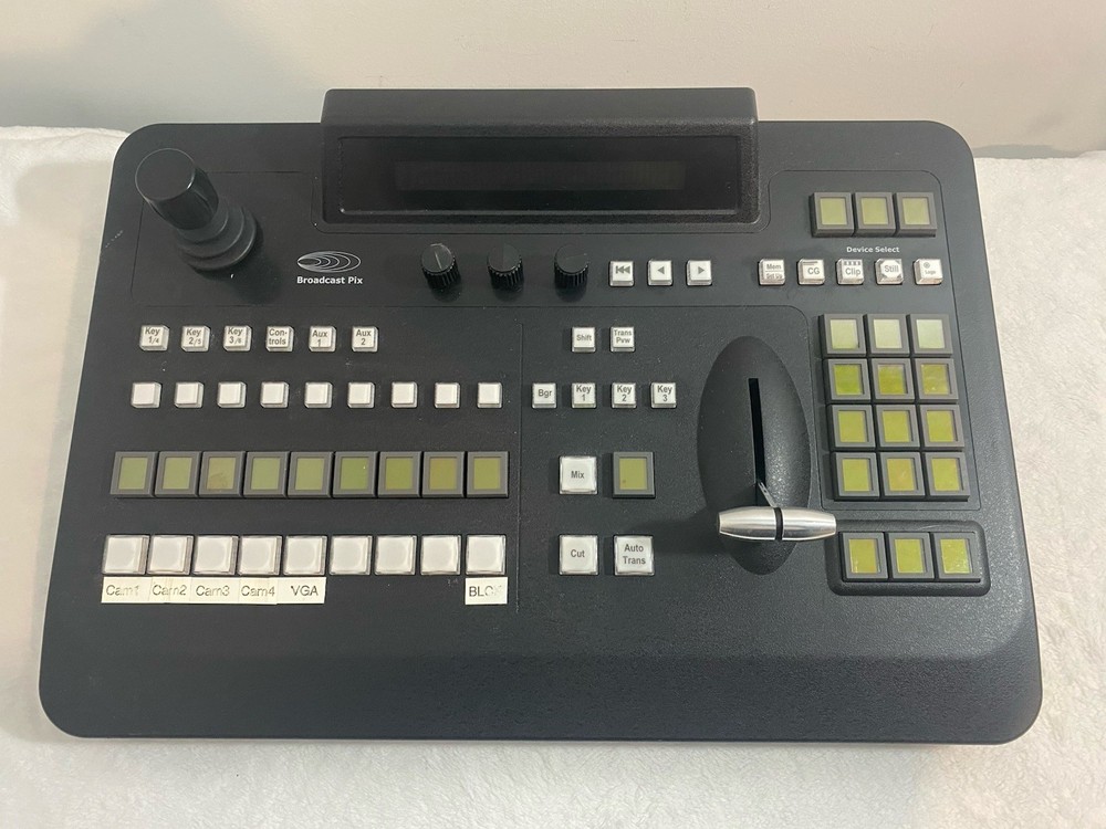 Broadcast Pix 1000 Video Control Panel Switcher In Great Condition