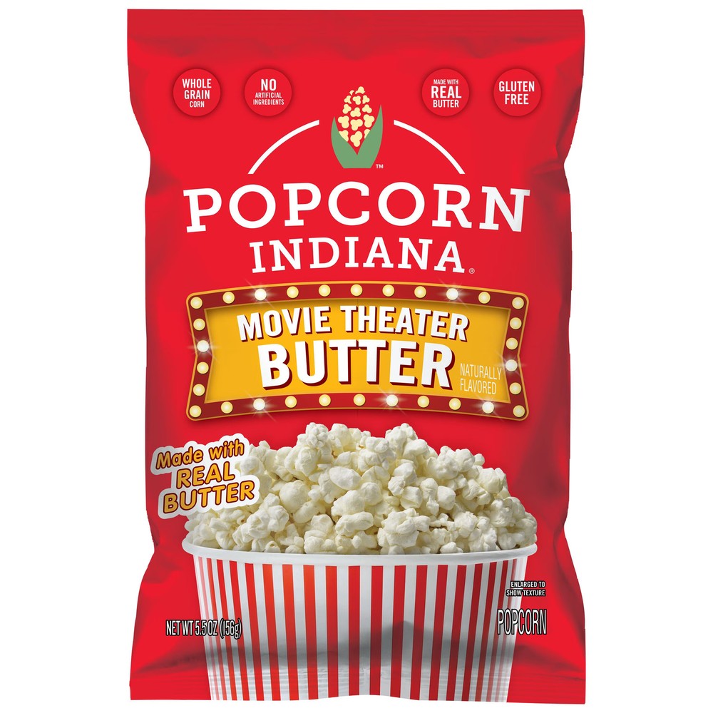 Original Crispy Crunch Popcorn Real Butter 55 oz 2 Pack