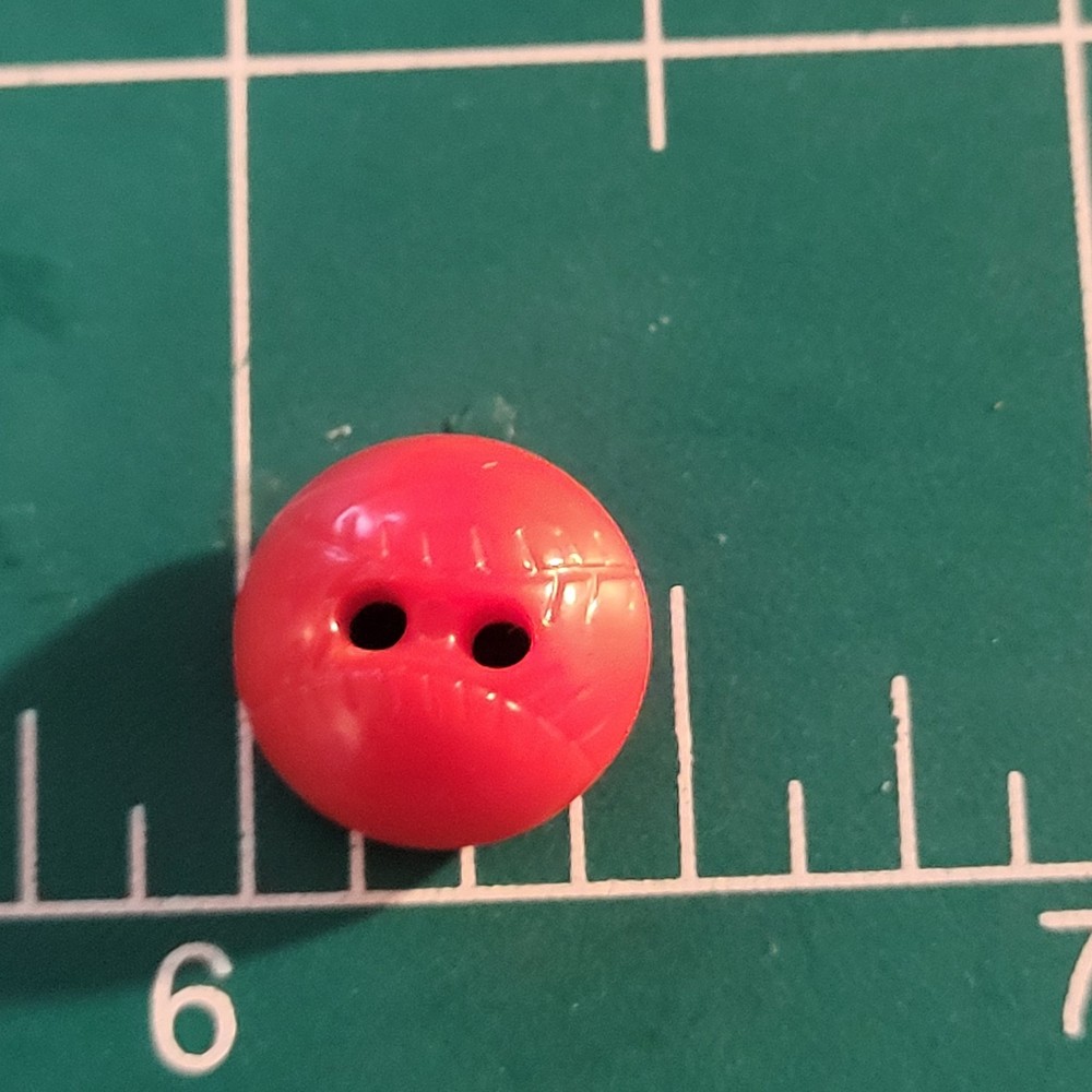 Colt # 41 button red baseball 1/2" confirmed pattern excellent condition