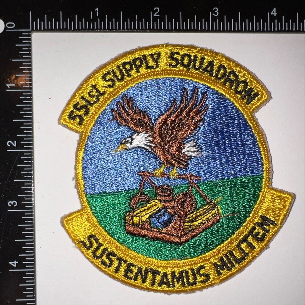 Cold War USAF US Air Force 551st Supply Squadron Patch