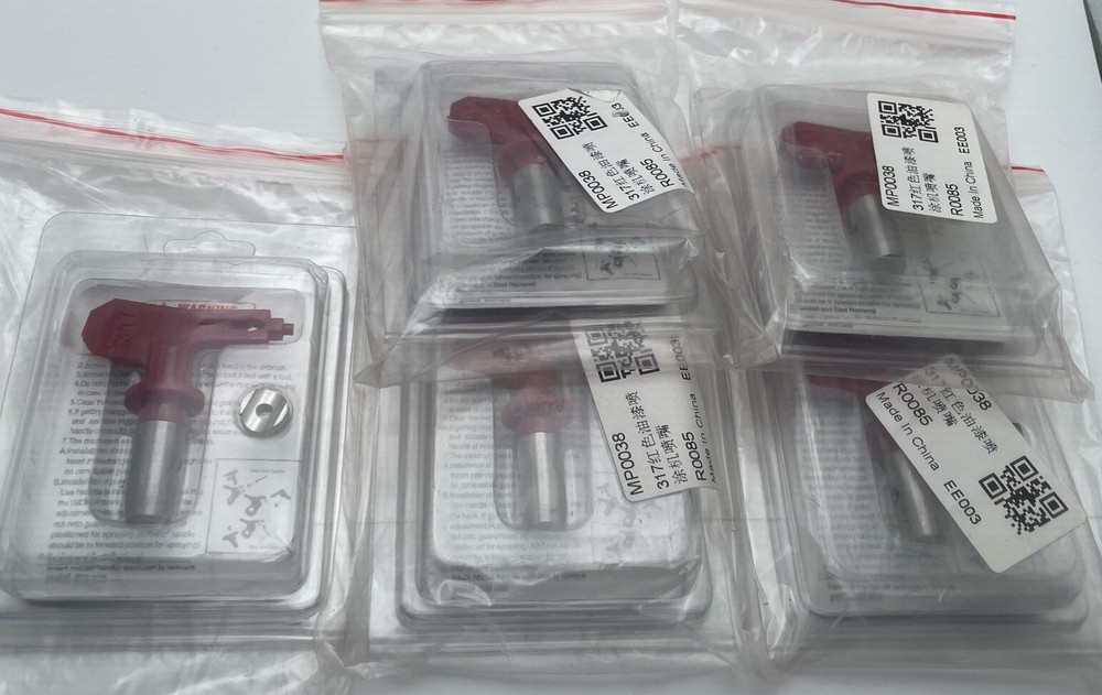 (5 pack ) dez sc-6 airless spray tip 317