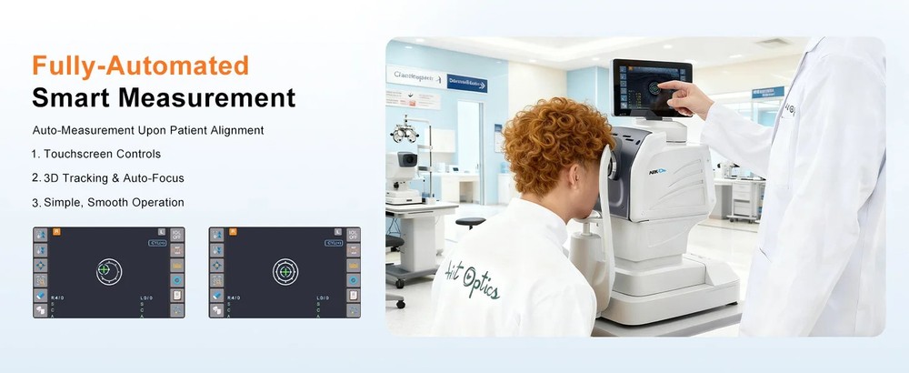 Fully automatic Optometric equipment Auto Refractor/Keratometer