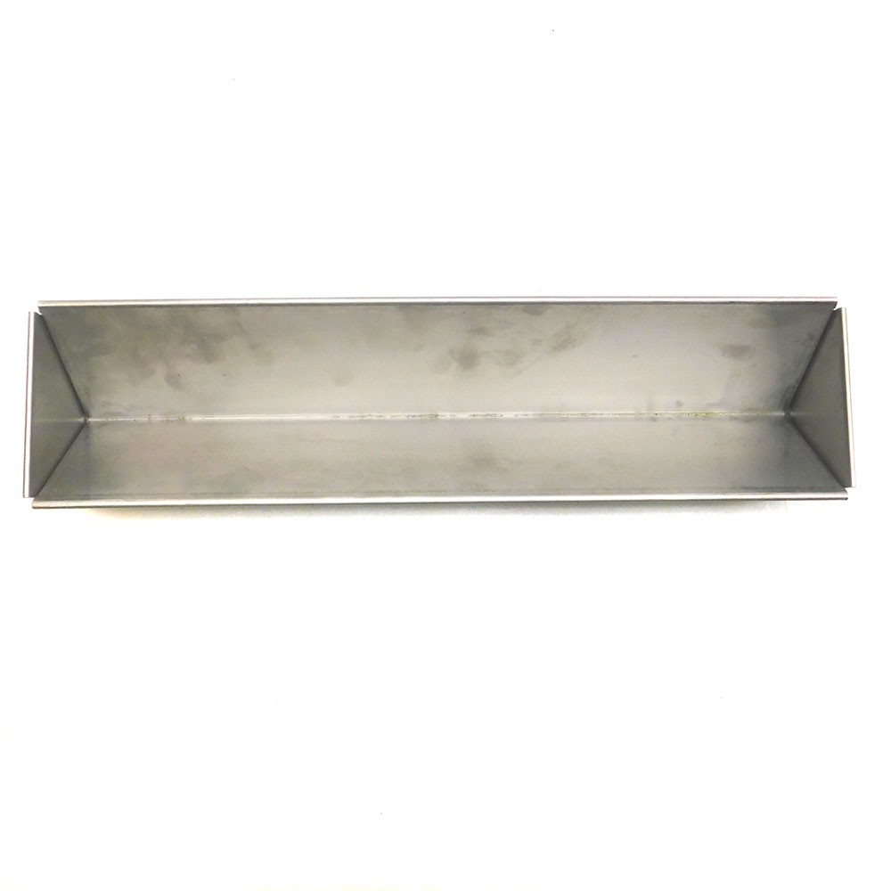 (5) Ateco 4922 Terrine Pate Mold Rectangular/Cone Shaped Bottom, Stainless Steel