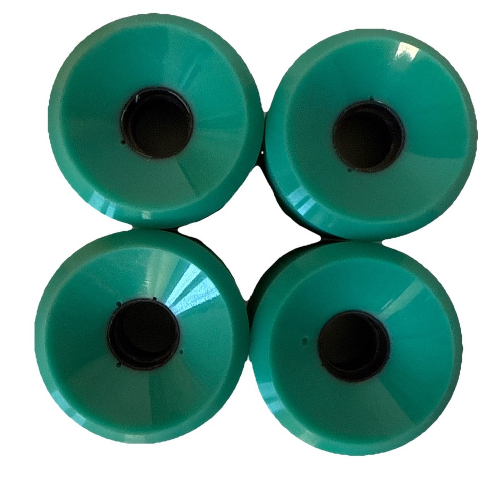 Cloud Ride Slide 70mm 80a 4-Pack Longboard Wheels Green