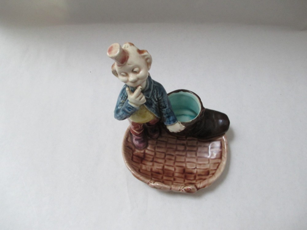 Vintage Clown Match Holder