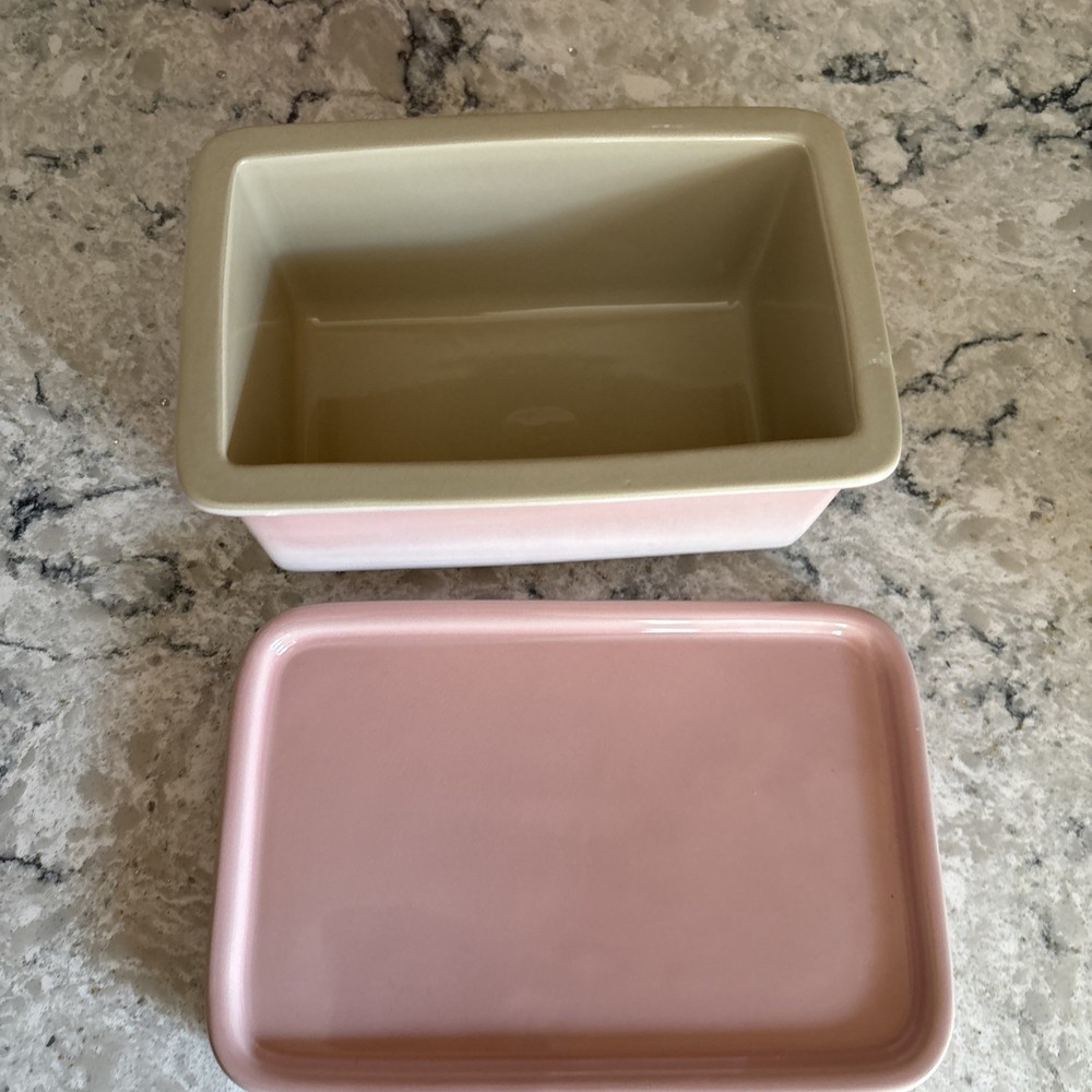 Le Creuset Shell Pink Butter Dish